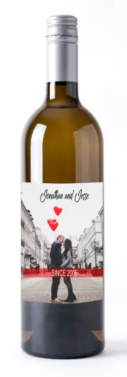 Custom Wine Label Wedding or Engagement